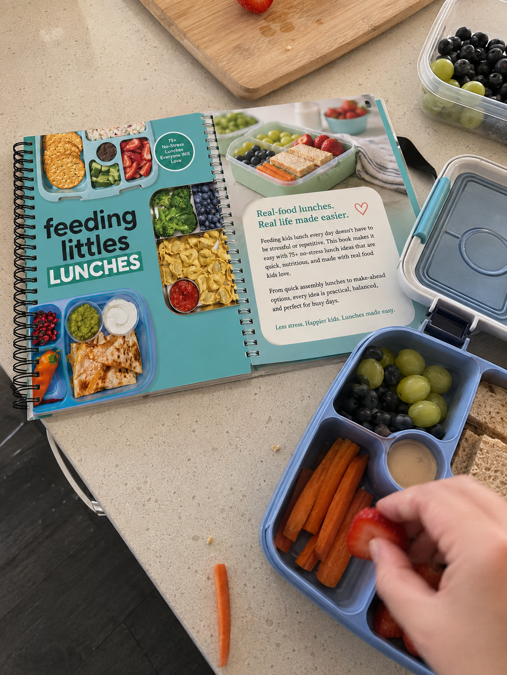 Every Lunch Comes With a Photo, Not Just an Idea to Imagine