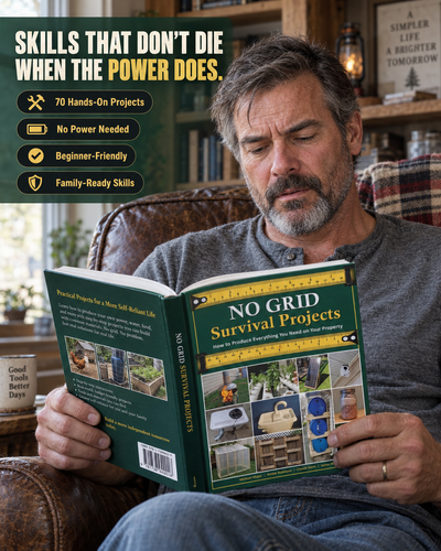 No Grid Survival Projects: How to Produce Everything You Need on Your Property