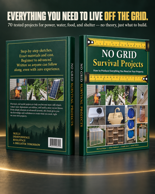 No Grid Survival Projects: How to Produce Everything You Need on Your Property