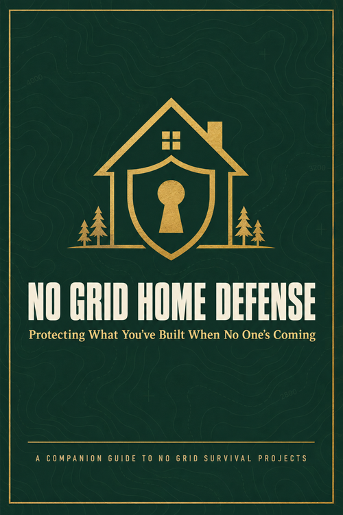 Off-Grid Home Defense: Protecting What You've Built When No One's Coming(E-BOOK)