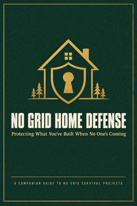 Off-Grid Home Defense: Protecting What You've Built When No One's Coming(E-BOOK)